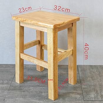 子供用アカシアウッドミニスツール　椅子　チェア スツール 座面高25.5cm 天然木 （ ウッドスツール 子ども 椅子